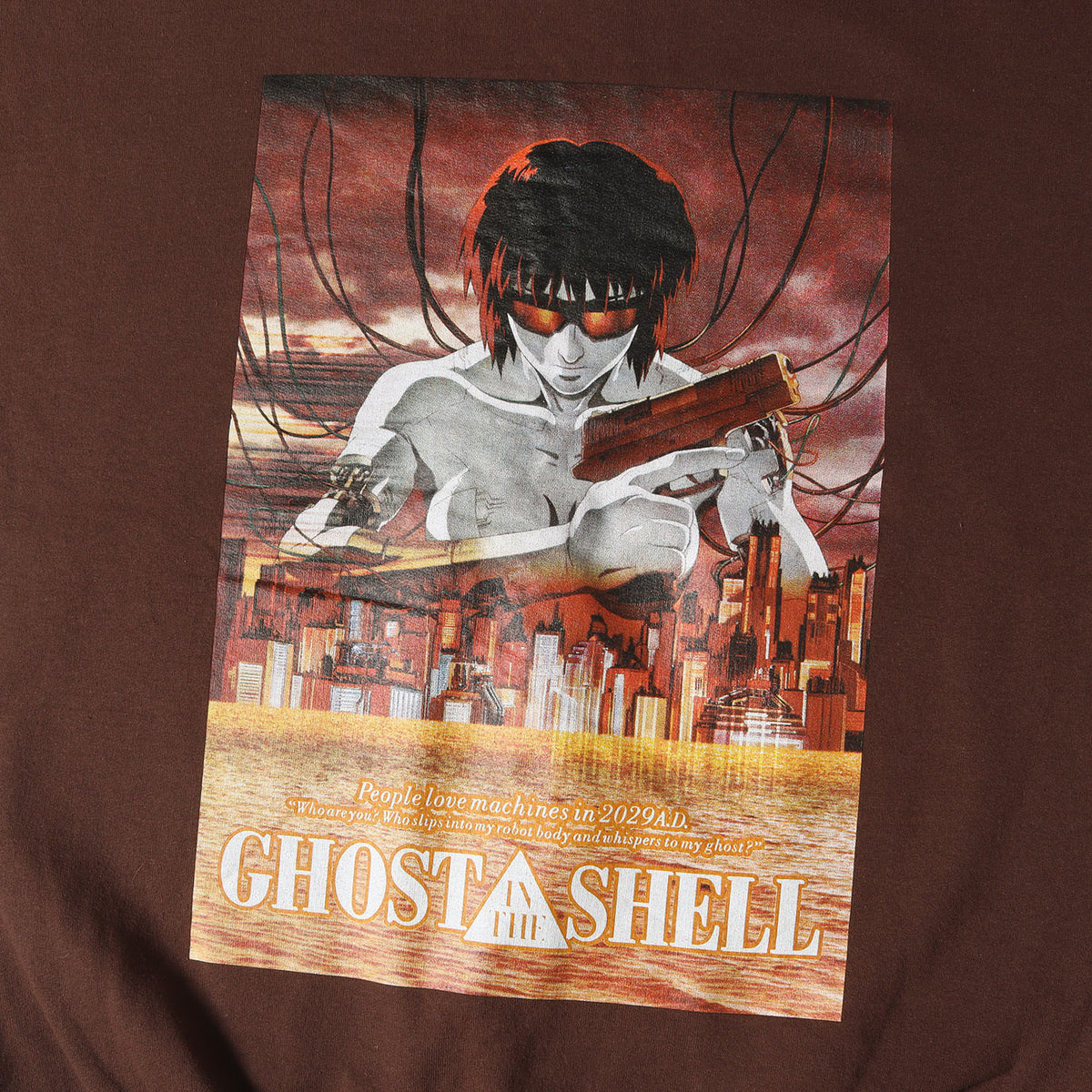 23SS × GHOST IN THE SHELL / 攻殻機動隊 クルーネック スウェット(CREW NECK SWEAT SHIRT)