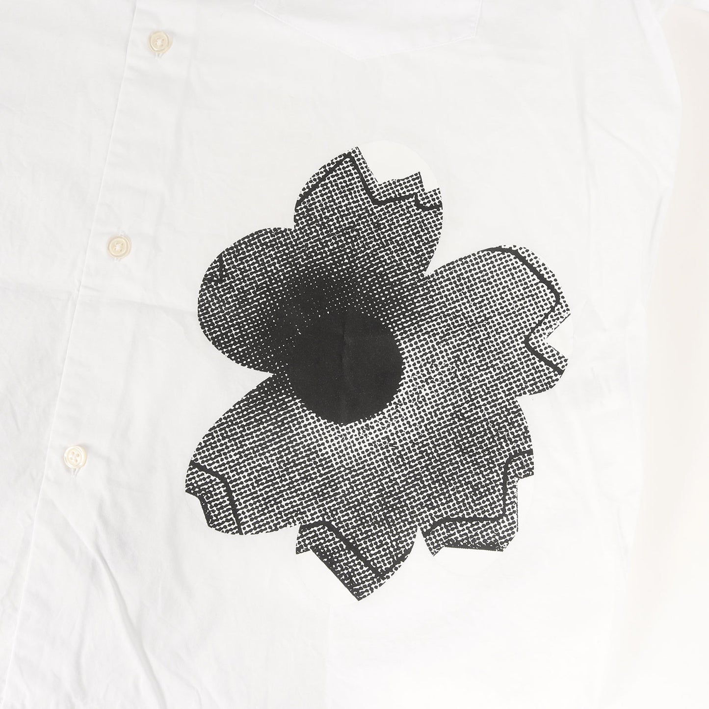 22SS ×Nate Lowman バレットホール フラワー 半袖シャツ(S/S Shirt)