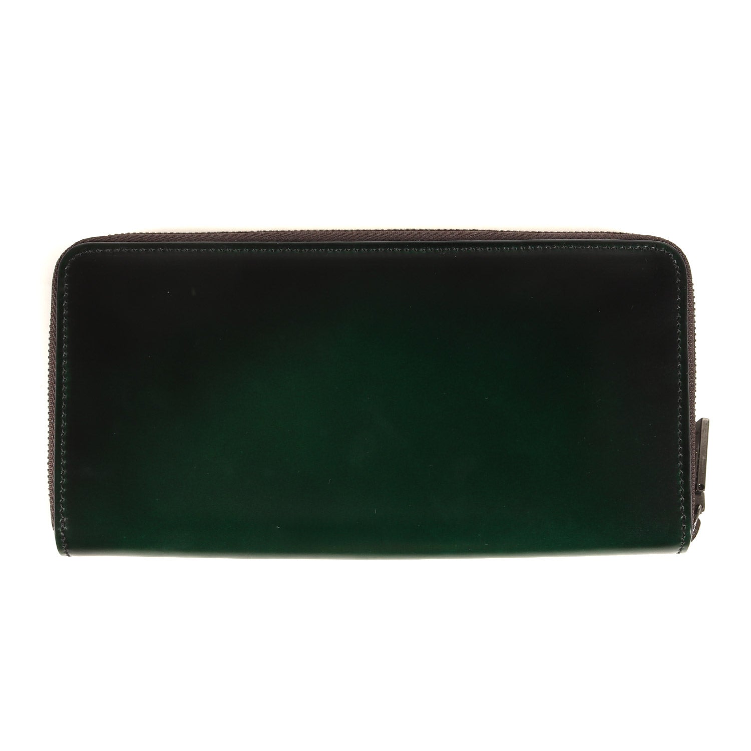 yuhaku 長財布 コードバン グリーン/緑