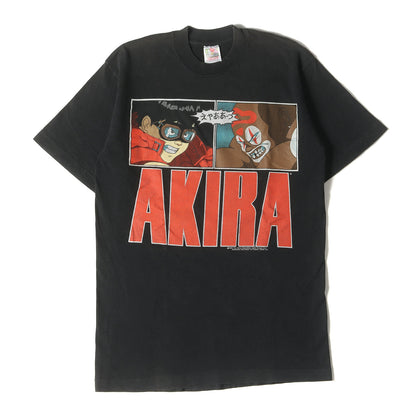 90s AKIRA 金田 VS ジョーカー アニメ ムービー Tシャツ(Fruit of the Loomボディ)