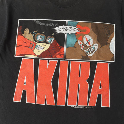 90s AKIRA 金田 VS ジョーカー アニメ ムービー Tシャツ(Fruit of the Loomボディ)