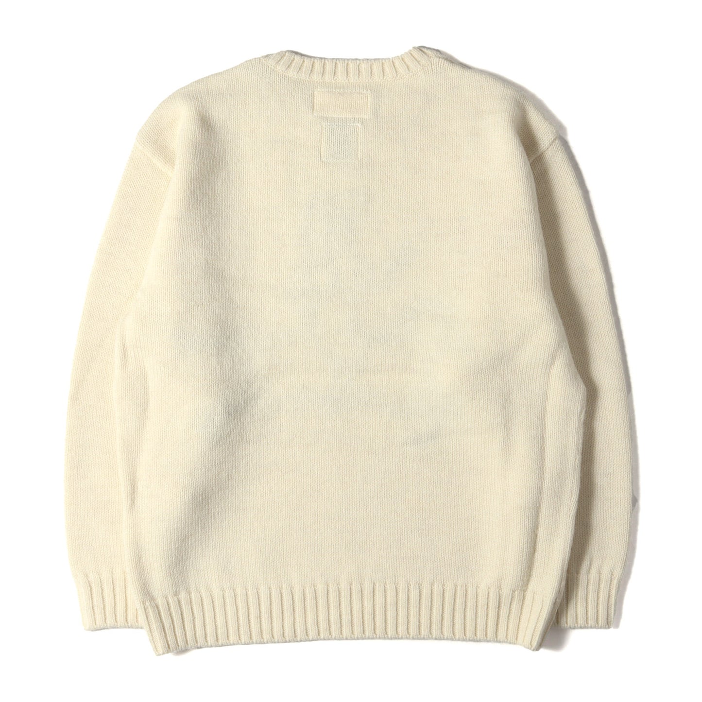 23AW 世界平和プロジェクト ヌードレディー ウールニット セーター(INTARSIA CREW NECK SWEATER)