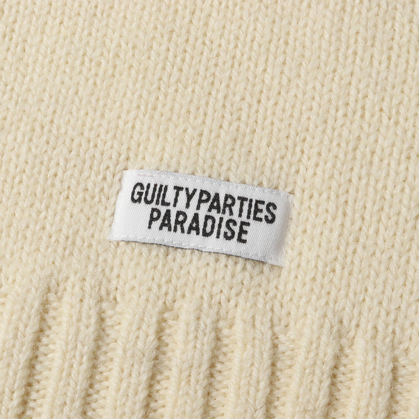 23AW 世界平和プロジェクト ヌードレディー ウールニット セーター(INTARSIA CREW NECK SWEATER)