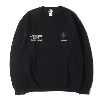 24SS ×舐達麻 ×HIGH TIMES クルーネック スウェット(CREW NECK SWEAT SHIRT)