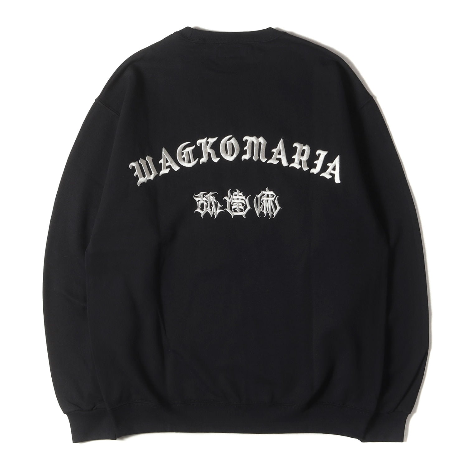 WACKO MARIA ワコマリア 舐達麻 CREW NECK T-SHIRT #BLACK BUDSPOOL 