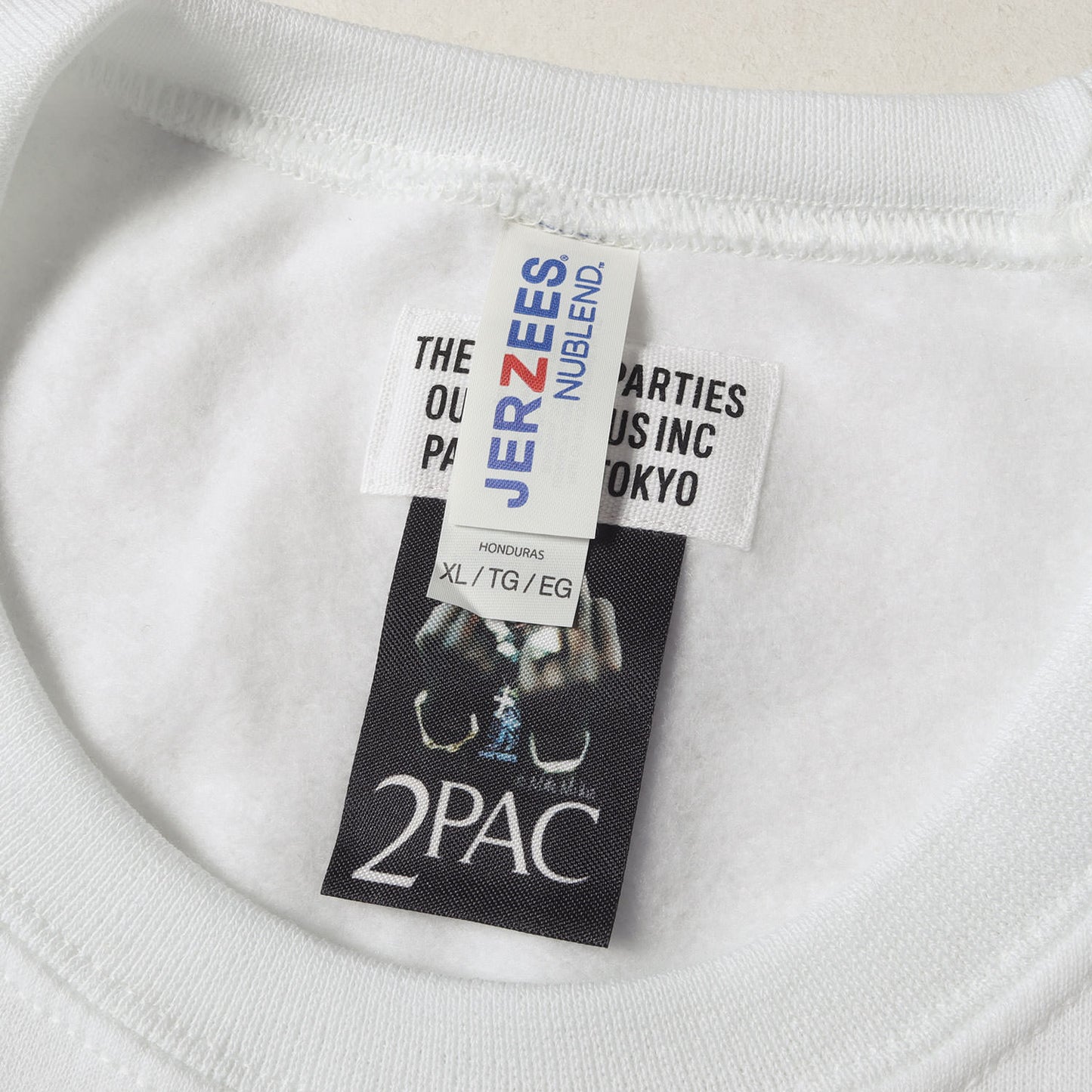 23SS ×2PAC フォトプリント クルーネック スウェット(SWEAT SHIRT)