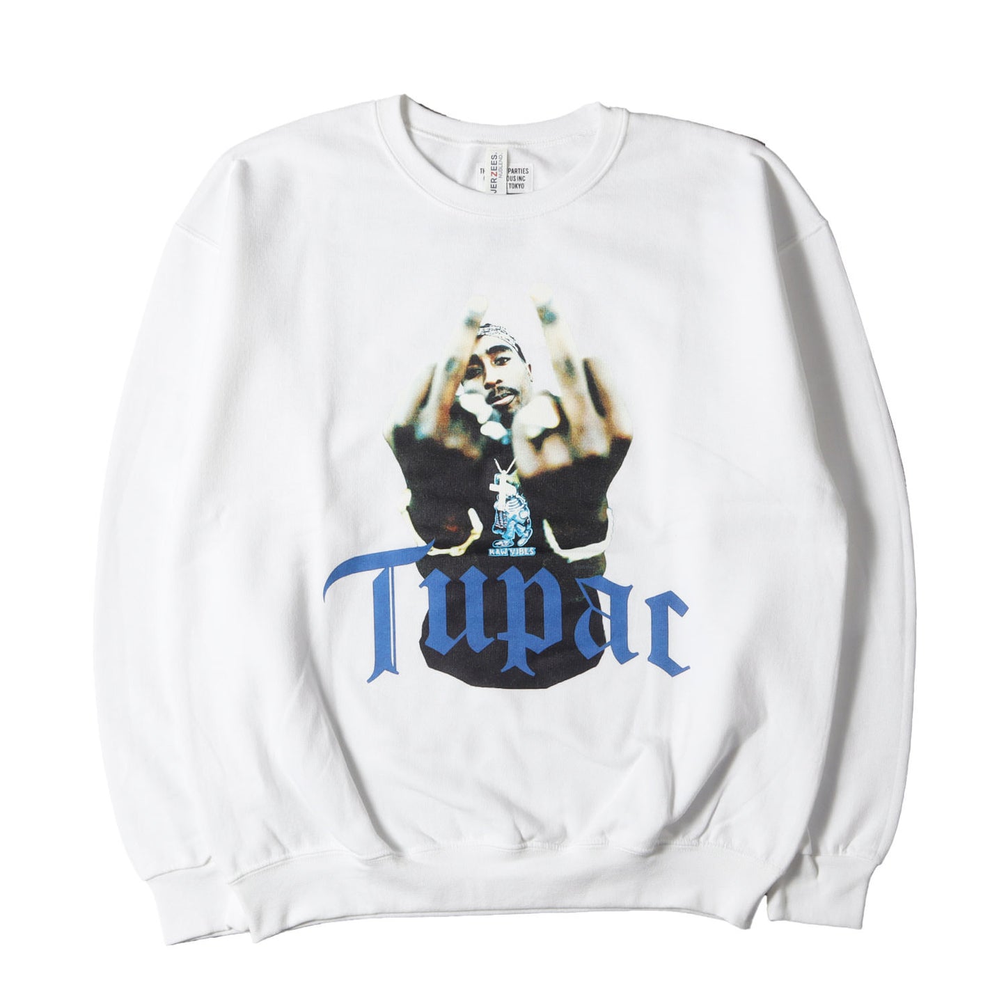 23SS ×2PAC フォトプリント クルーネック スウェット(SWEAT SHIRT)