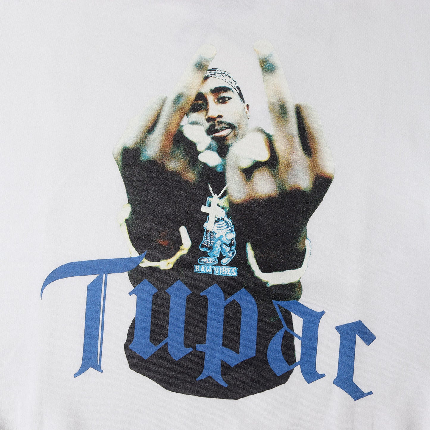 23SS ×2PAC フォトプリント クルーネック スウェット(SWEAT SHIRT)