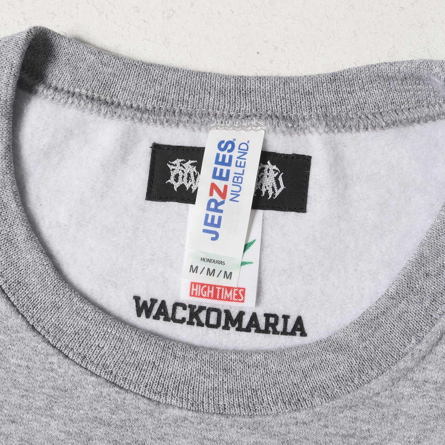 24SS ×舐達麻 ×HIGH TIMES クルーネック スウェット(CREW NECK SWEAT SHIRT)