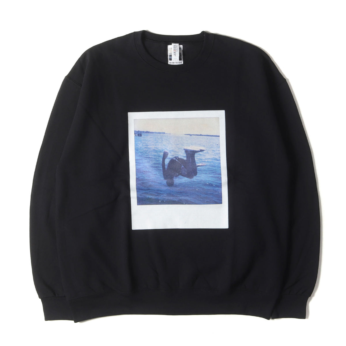 23SS ×DAVIDE SORRENTI フォトプリント スウェット(CREW NECK SWEAT SHIRT)