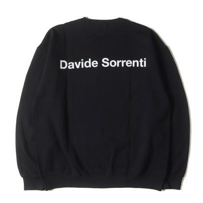 23SS ×DAVIDE SORRENTI フォトプリント スウェット(CREW NECK SWEAT SHIRT)