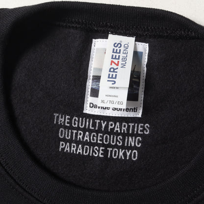 23SS ×DAVIDE SORRENTI フォトプリント スウェット(CREW NECK SWEAT SHIRT)
