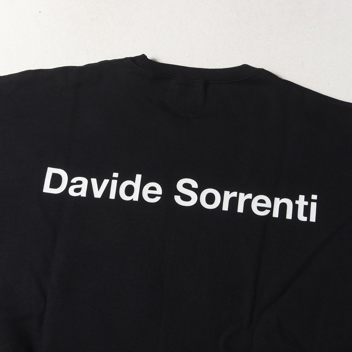 23SS ×DAVIDE SORRENTI フォトプリント スウェット(CREW NECK SWEAT SHIRT)
