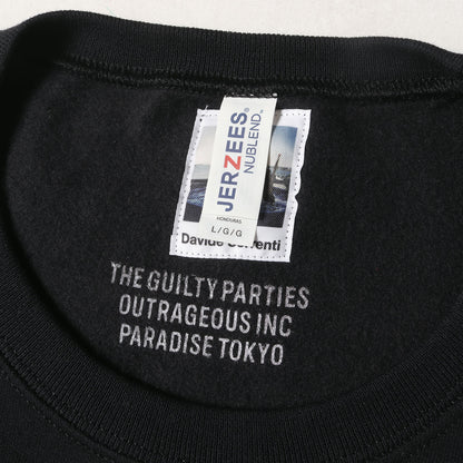 23SS ×DAVIDE SORRENTI フォトプリント スウェット(CREW NECK SWEAT SHIRT)