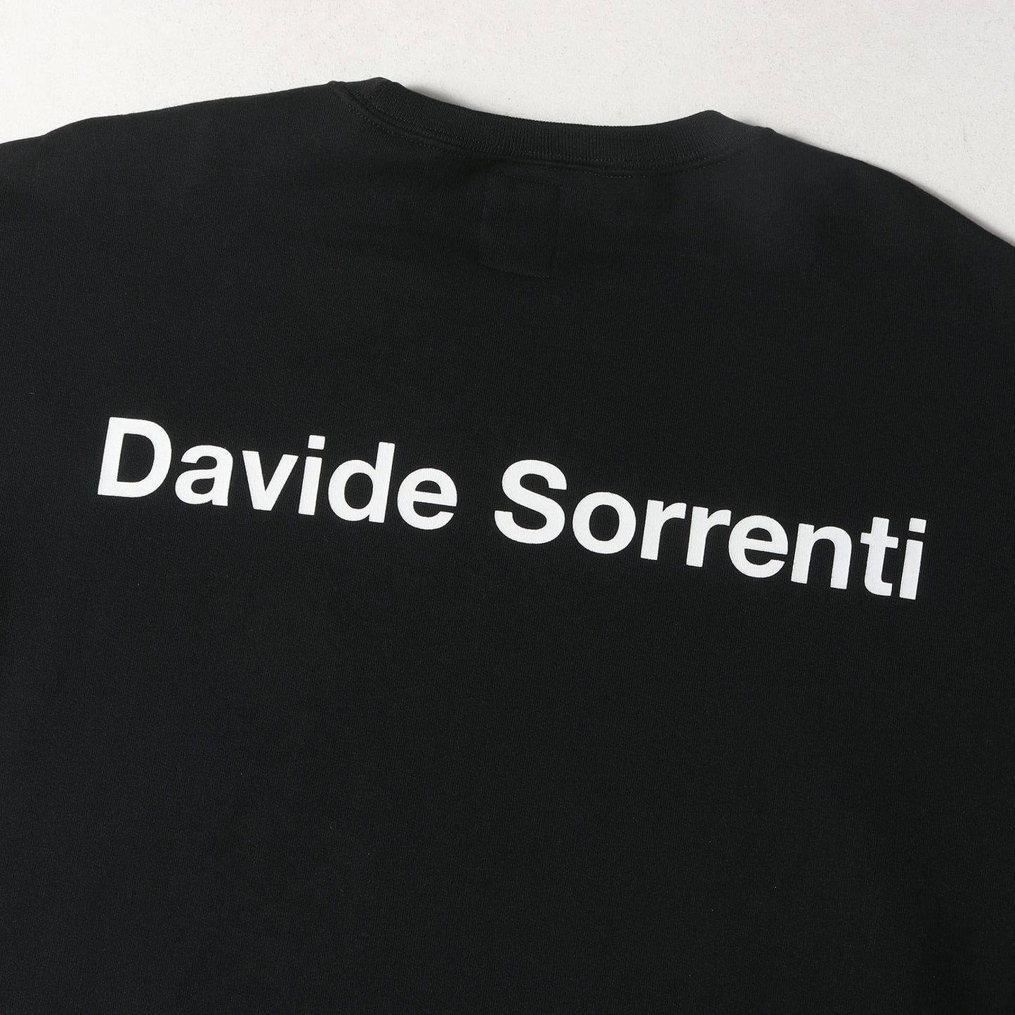 23SS ×DAVIDE SORRENTI フォトプリント スウェット(CREW NECK SWEAT SHIRT)