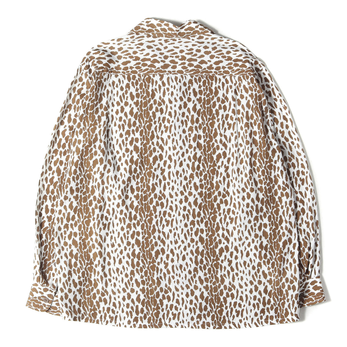 24SS レオパード柄 オープンカラー レーヨン シャツ(LEOPARD OPEN COLLAR SHIRT)