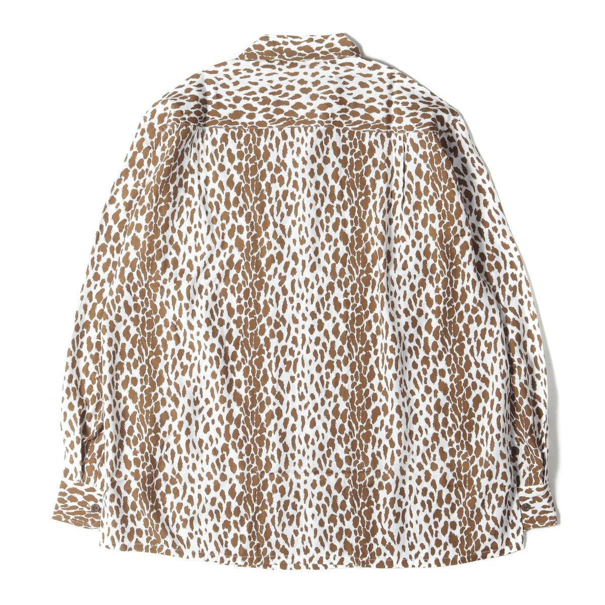 24SS レオパード柄 オープンカラー レーヨン シャツ(LEOPARD OPEN COLLAR SHIRT)