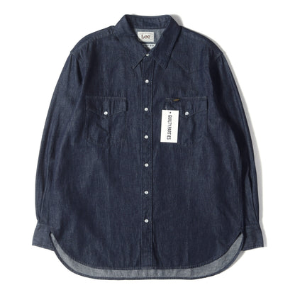 24SS ×Lee デニム ウエスタンシャツ(DENIM WESTERN SHIRT)