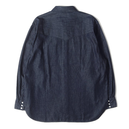 24SS ×Lee デニム ウエスタンシャツ(DENIM WESTERN SHIRT)