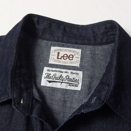 24SS ×Lee デニム ウエスタンシャツ(DENIM WESTERN SHIRT)