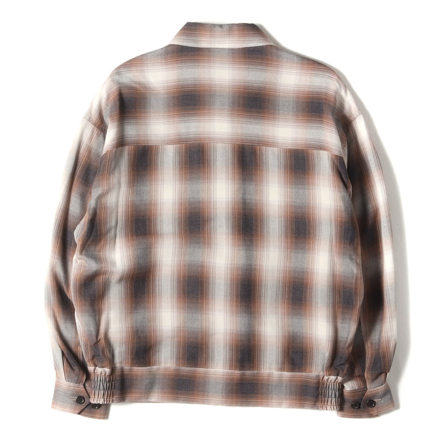 24SS オンブレチェック スイングトップ / ジャケット(OMBRE CHECK 50S JACKET)