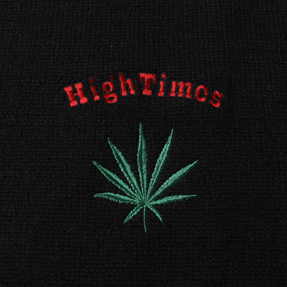 24SS ×HIGH TIMES ウールニット カーディガン(CLASSIC KNIT CARDIGAN)