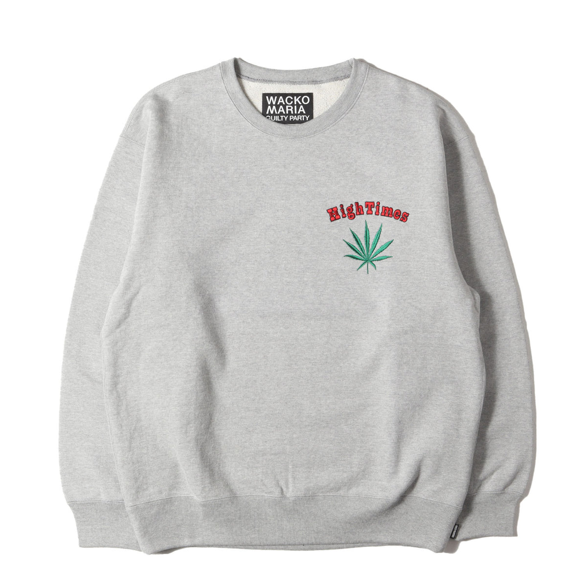 24SS ×HIGH TIMES クルーネック ヘビー スウェット(HEAVY WEIGHT CREW NECK SWEAT SHIRT)