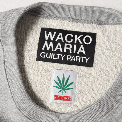 24SS ×HIGH TIMES クルーネック ヘビー スウェット(HEAVY WEIGHT CREW NECK SWEAT SHIRT)