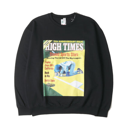 24SS ×HIGH TIMES クルーネック スウェット(CREW NECK SWEAT SHIRT TYPE-2)
