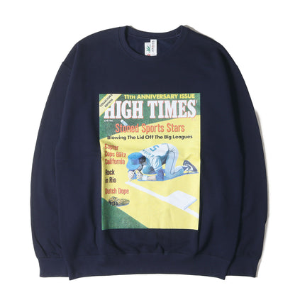 WACKO MARIA (ワコマリア) 24SS ×HIGH TIMES クルーネック スウェット 