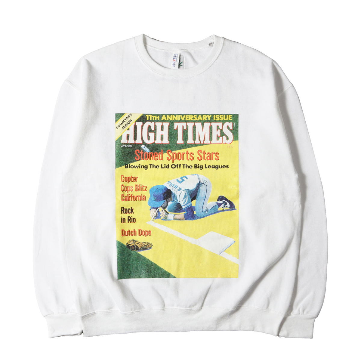 24SS ×HIGH TIMES クルーネック スウェット(CREW NECK SWEAT SHIRT TYPE-2)