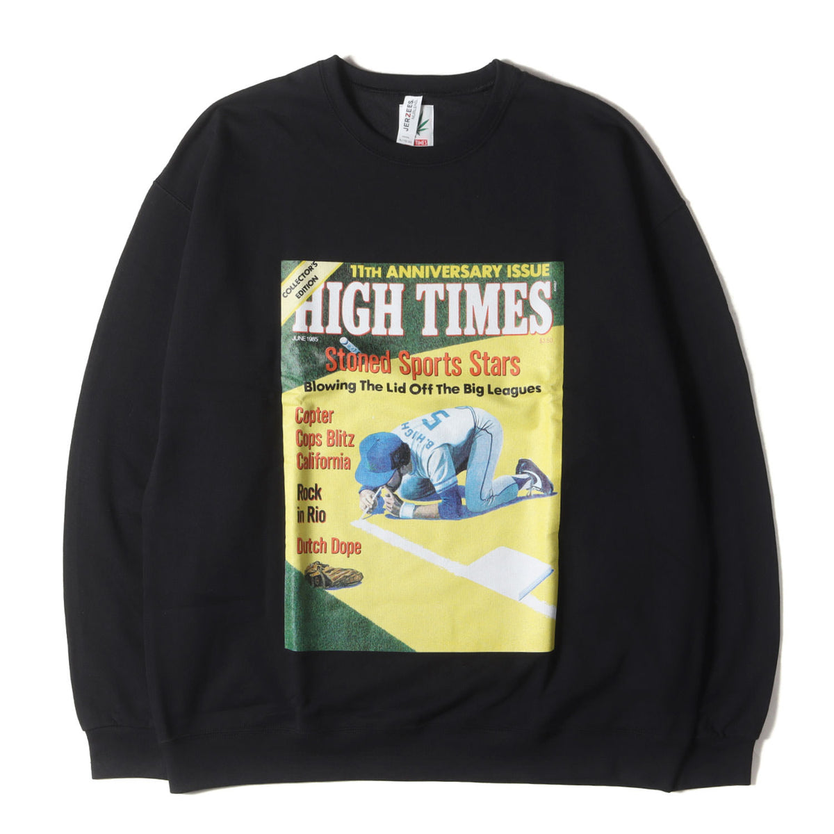 24SS ×HIGH TIMES クルーネック スウェット(CREW NECK SWEAT SHIRT TYPE-2)