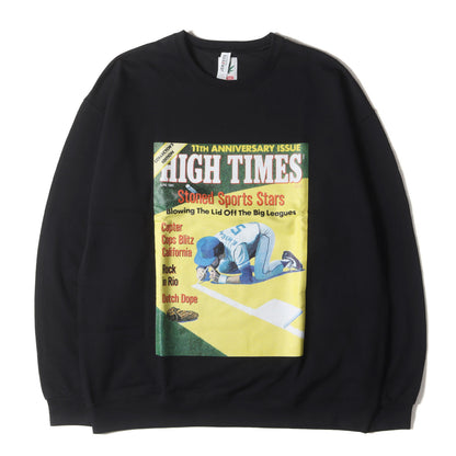24SS ×HIGH TIMES クルーネック スウェット(CREW NECK SWEAT SHIRT TYPE-2)