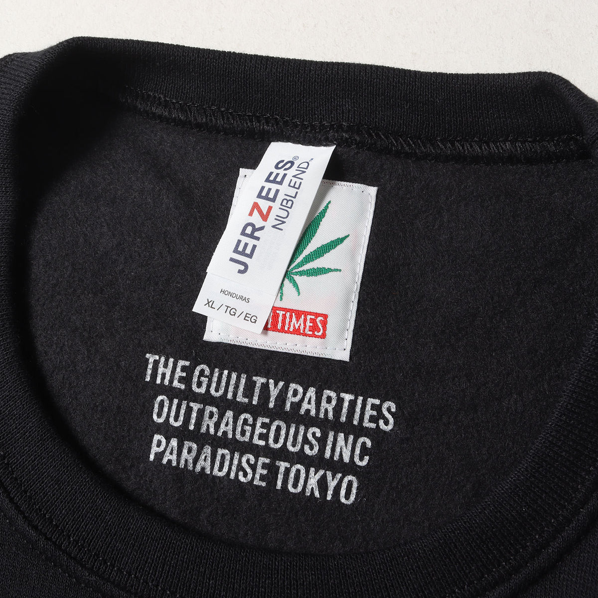 24SS ×HIGH TIMES クルーネック スウェット(CREW NECK SWEAT SHIRT TYPE-2)