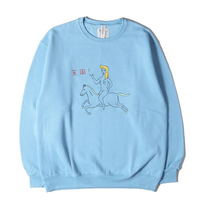 23AW 世界平和プロジェクト ヌードレディー スウェット(CREW NECK SWEAT SHIRT)