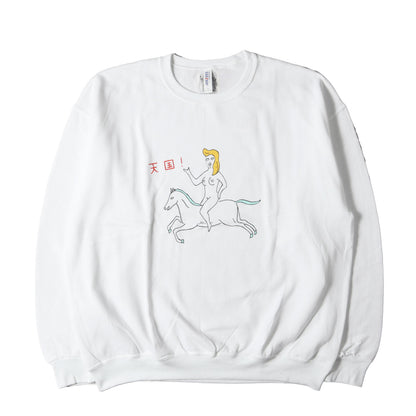 23AW 世界平和プロジェクト ヌードレディー スウェット(CREW NECK SWEAT SHIRT)