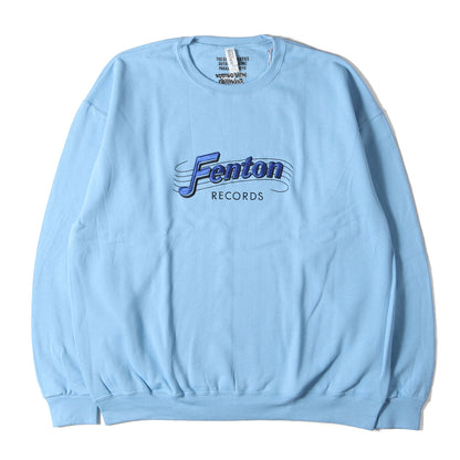 24SS Fenton刺繍 クルーネック スウェット(CREW NECK SWEAT SHIRT)