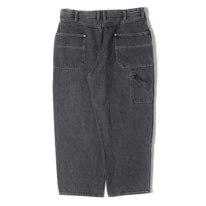 24AW ウォッシュ加工 ワイド ペインター デニムパンツ(LOOSE FIT DENIM WORK PANT)