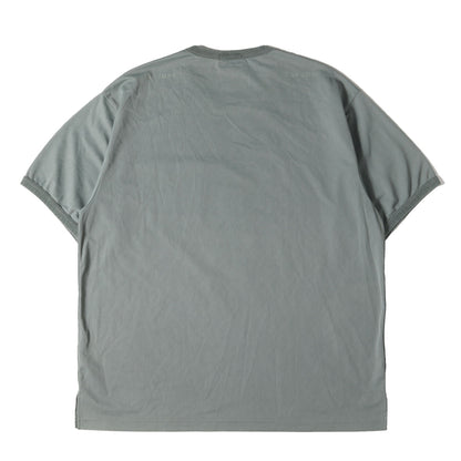 メッシュコンビ ピグメントダイ加工 ポケット Tシャツ