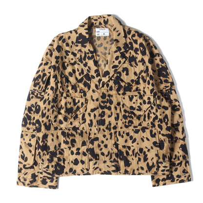 23SS レオパード柄 グレナディア オフィサー ジャケット(GRENADIER OFFICER JKT LEO)