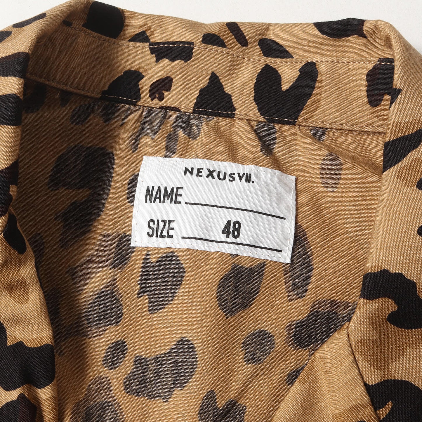 23SS レオパード柄 グレナディア オフィサー ジャケット(GRENADIER OFFICER JKT LEO)