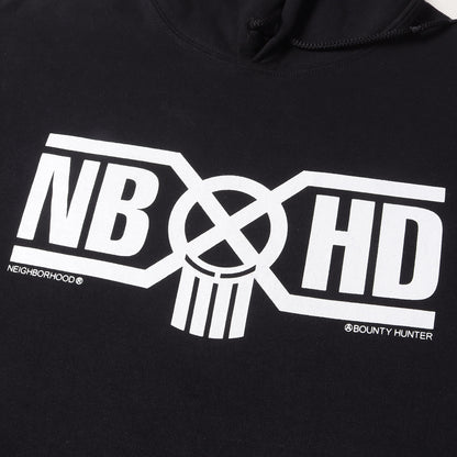 21AW 初売り限定 ×BOUNTY HUNTER コラボロゴ スウェット パーカー