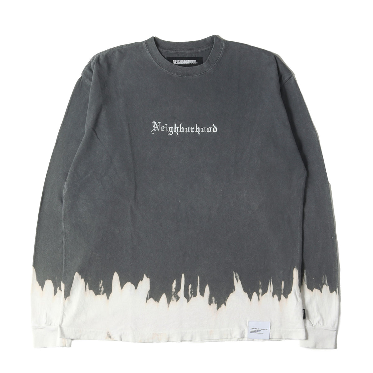 24SS サベージ加工 スカル&スネーク ロングスリーブ Tシャツ(SAVAGE CREWNECK LS)
