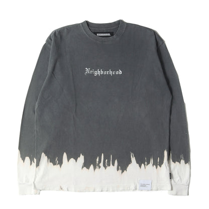 24SS サベージ加工 スカル&スネーク ロングスリーブ Tシャツ(SAVAGE CREWNECK LS)