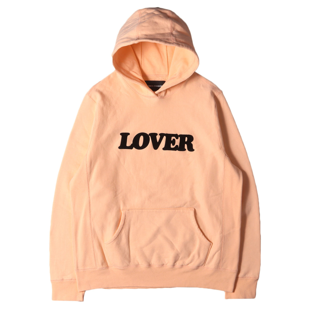 フロッキープリント スウェット パーカー(Lover Pullover Hood)