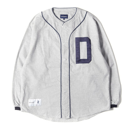 22SS フランネル ロングスリーブ ベースボールシャツ(BLEEK BASEBALL SHIRT)