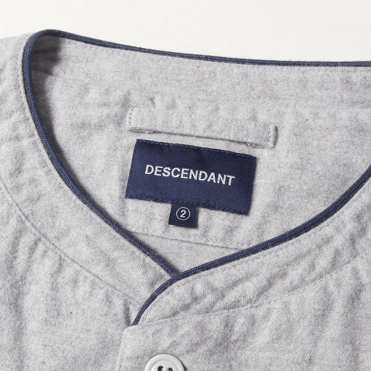 22SS フランネル ロングスリーブ ベースボールシャツ(BLEEK BASEBALL SHIRT)