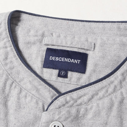 22SS フランネル ロングスリーブ ベースボールシャツ(BLEEK BASEBALL SHIRT)