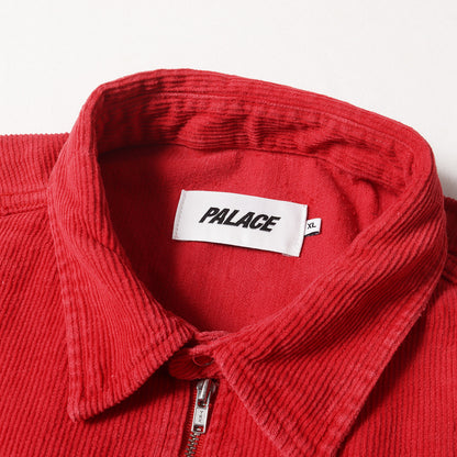 ハーフジップ プルオーバー コーデュロイシャツ(Roy Shirt)