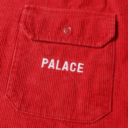 ハーフジップ プルオーバー コーデュロイシャツ(Roy Shirt)